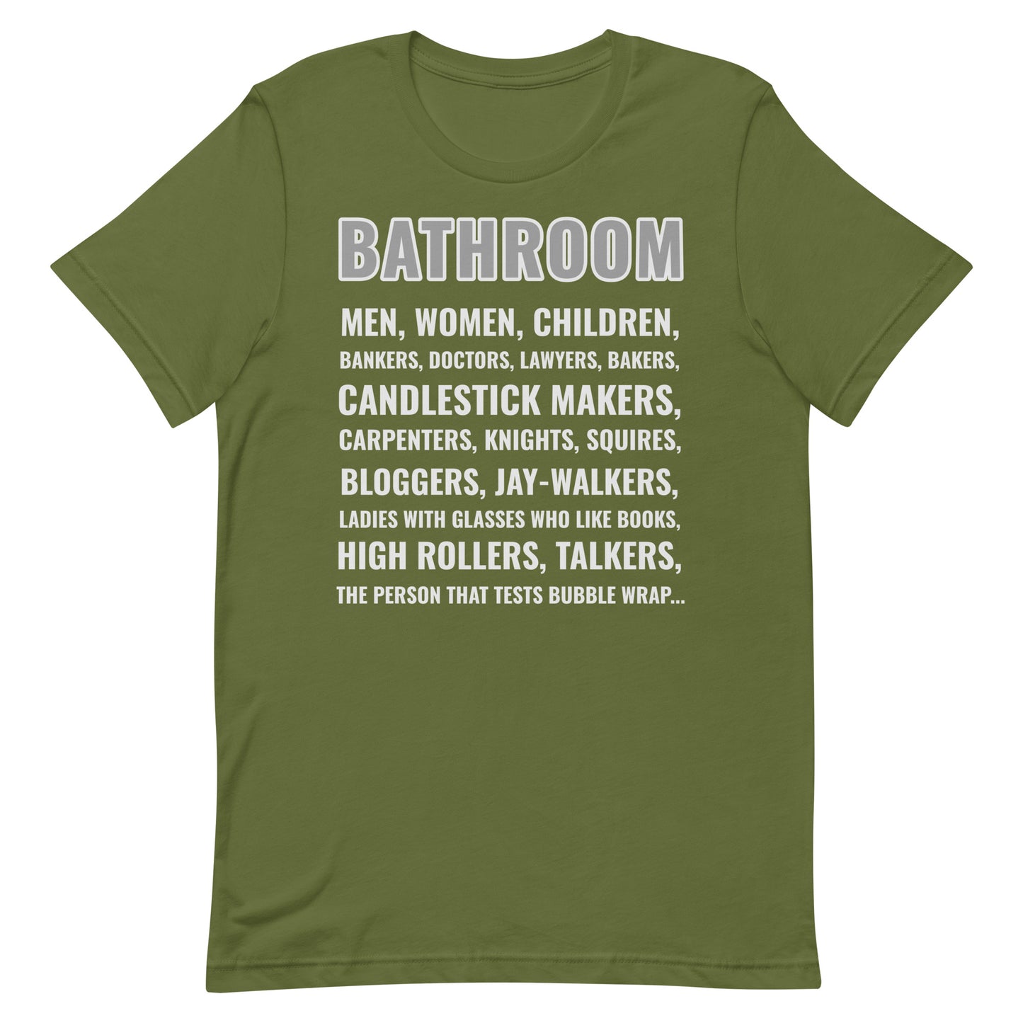 Bathroom T-shirt
