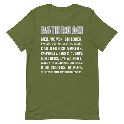 Bathroom T-shirt