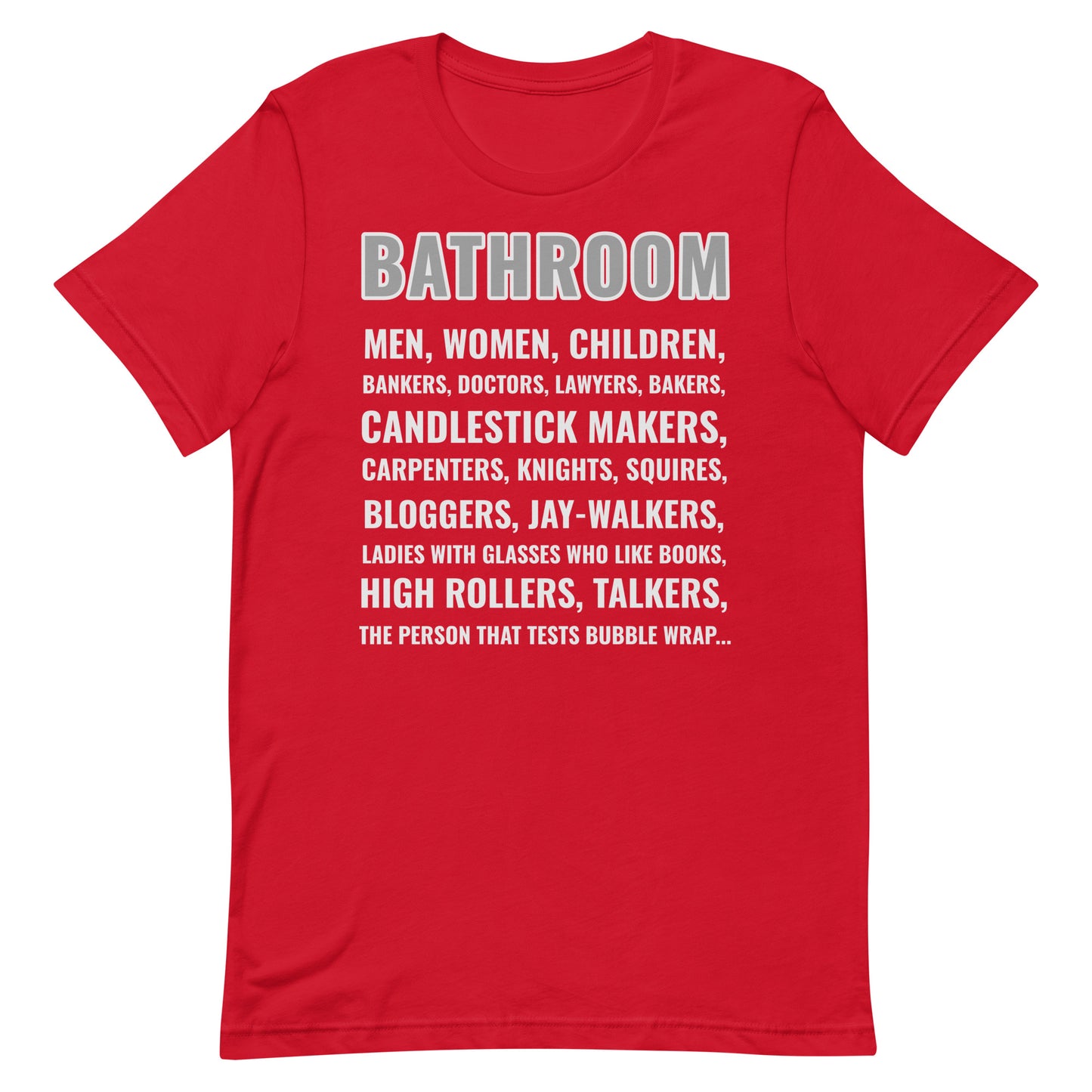 Bathroom T-shirt