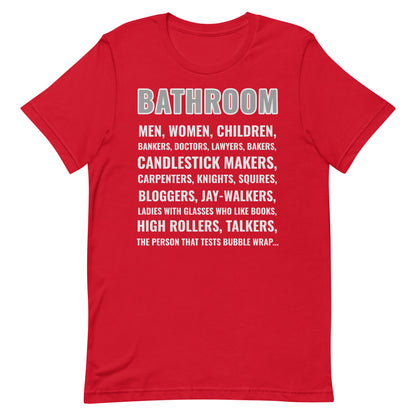 Bathroom T-shirt