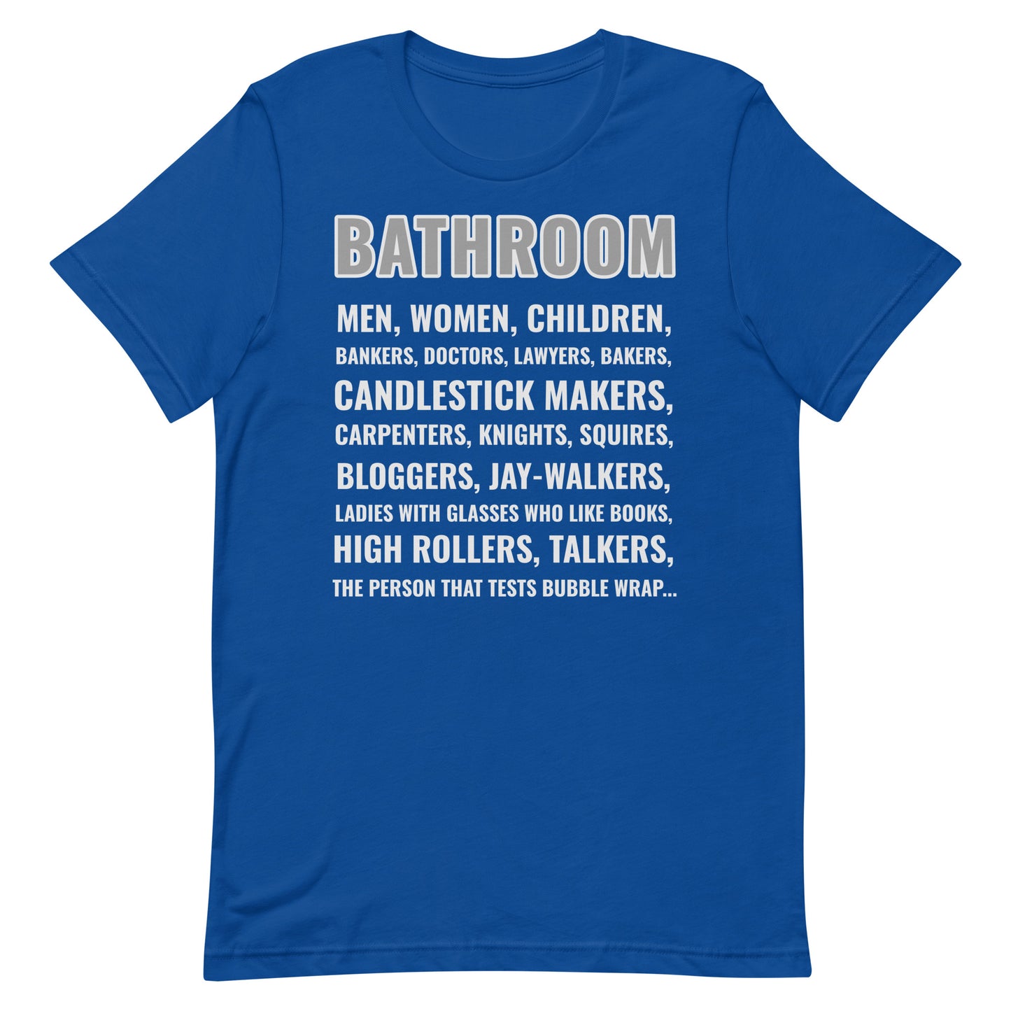Bathroom T-shirt