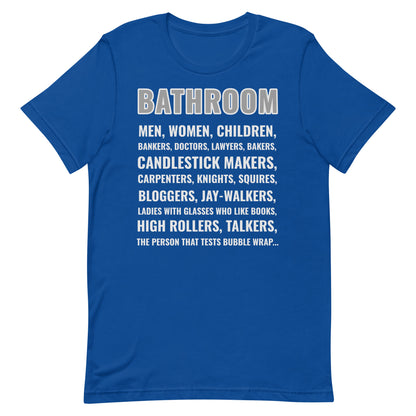 Bathroom T-shirt