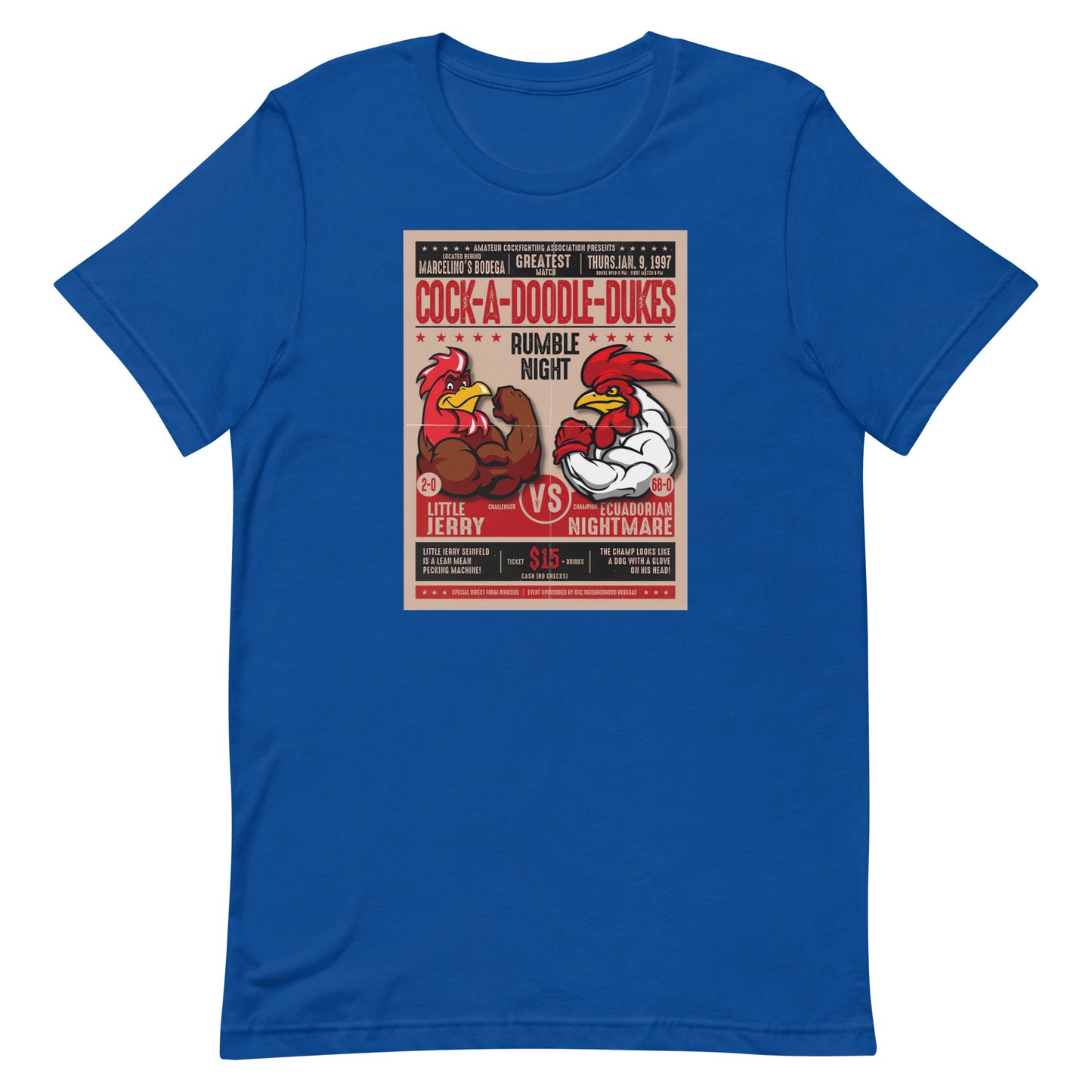 Little Jerry Fight Poster T-shirt