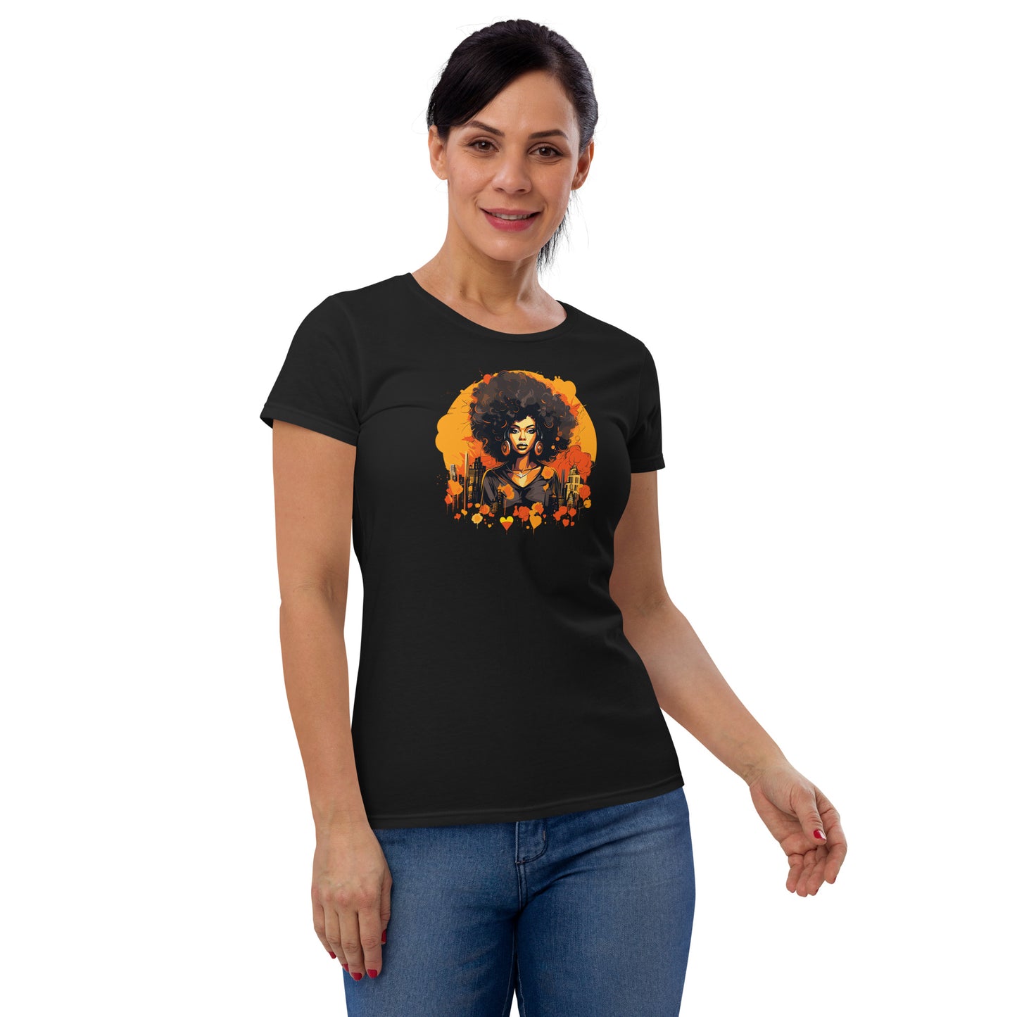 Black Girl Power W T-shirt