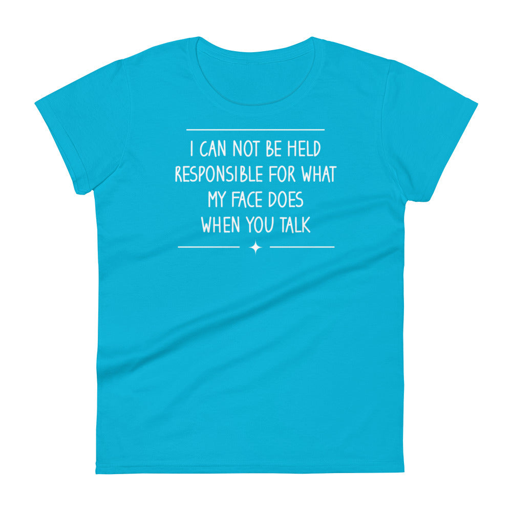 My Face Does W T-shirt