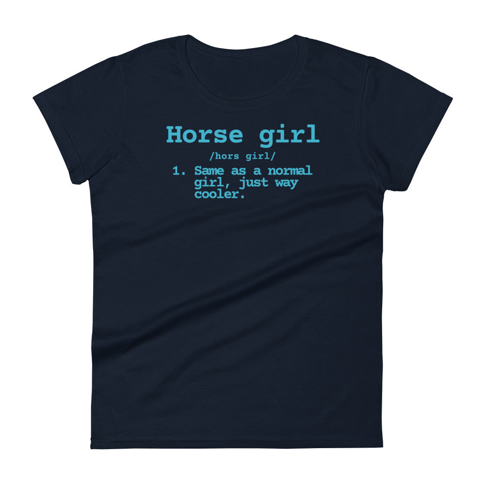Horse Girl W T-shirt