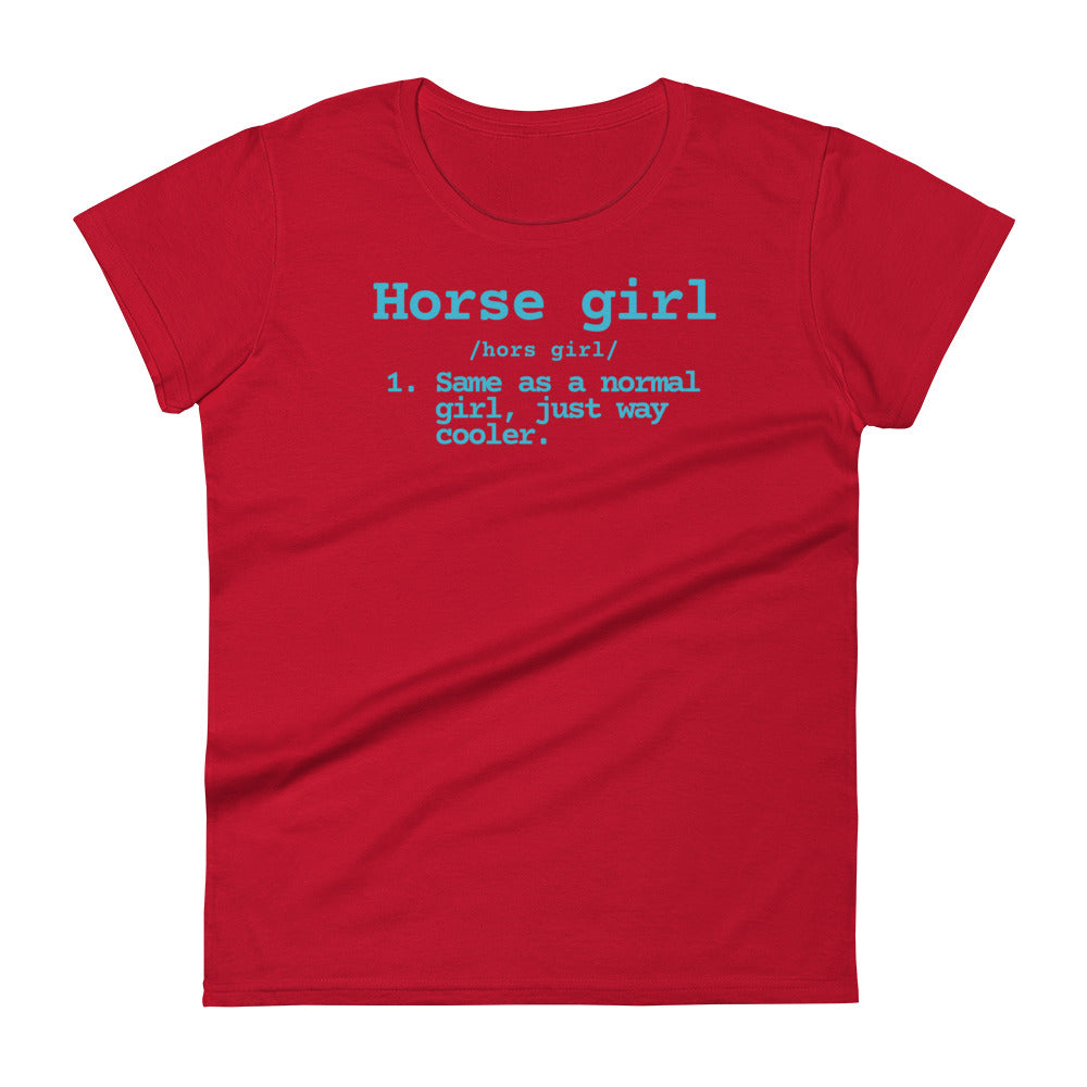Horse Girl W T-shirt