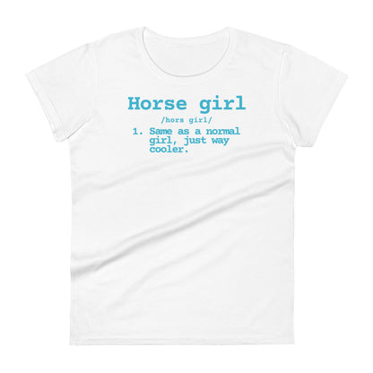 Horse Girl W T-shirt